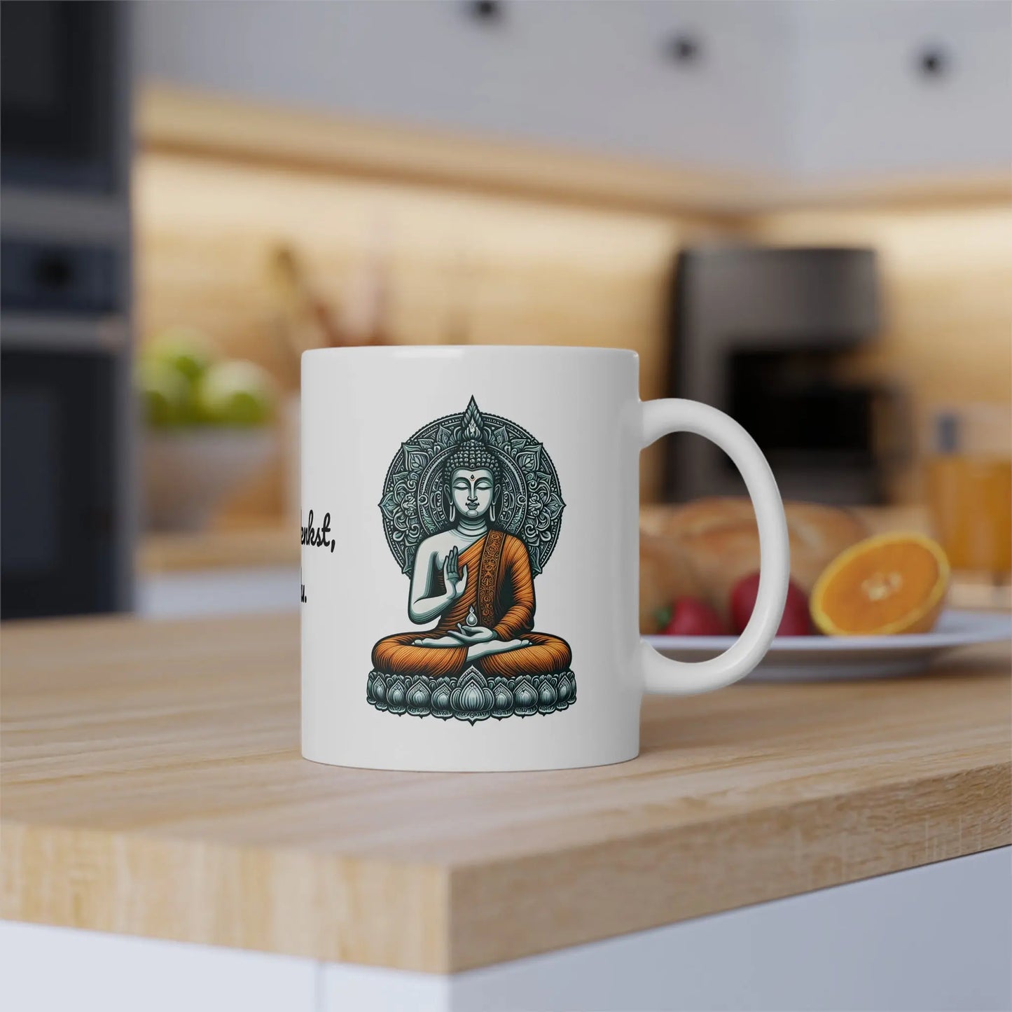 Buddha Tasse – Harmonie & Achtsamkeit mit Buddha-Zitat - MFunke Shop