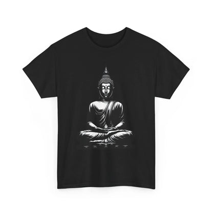 Buddha T-Shirt für Ruhe & Gelassenheit Unisex -  Schwarz MFunke Shop