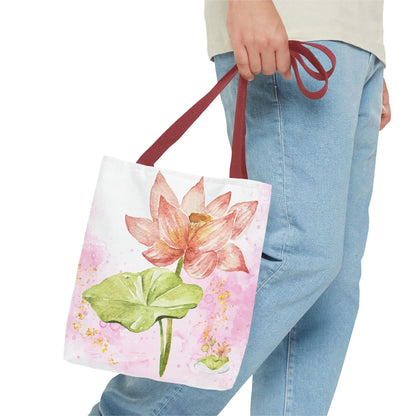 Lotusblume Polyester Tasche MFunke Shop