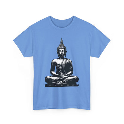 Buddha T-Shirt für Ruhe & Gelassenheit Unisex -  Hellblau MFunke Shop