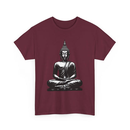 Buddha T-Shirt für Ruhe & Gelassenheit Unisex -  Dunkelbraun MFunke Shop