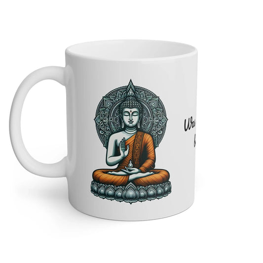 Buddha Tasse – Harmonie & Achtsamkeit mit Buddha-Zitat - MFunke Shop