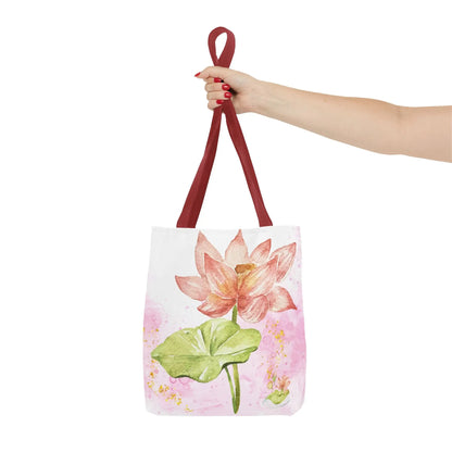 Lotusblume Polyester Tasche MFunke Shop