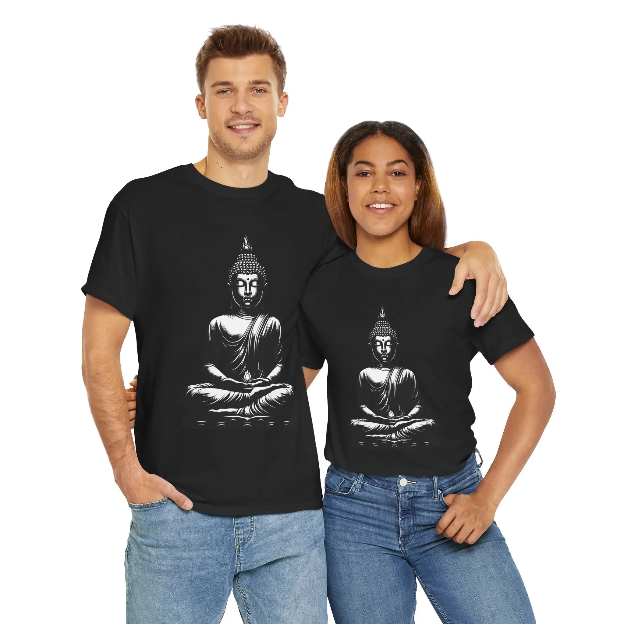 Buddha T-Shirt für Ruhe & Gelassenheit Unisex -  MFunke Shop