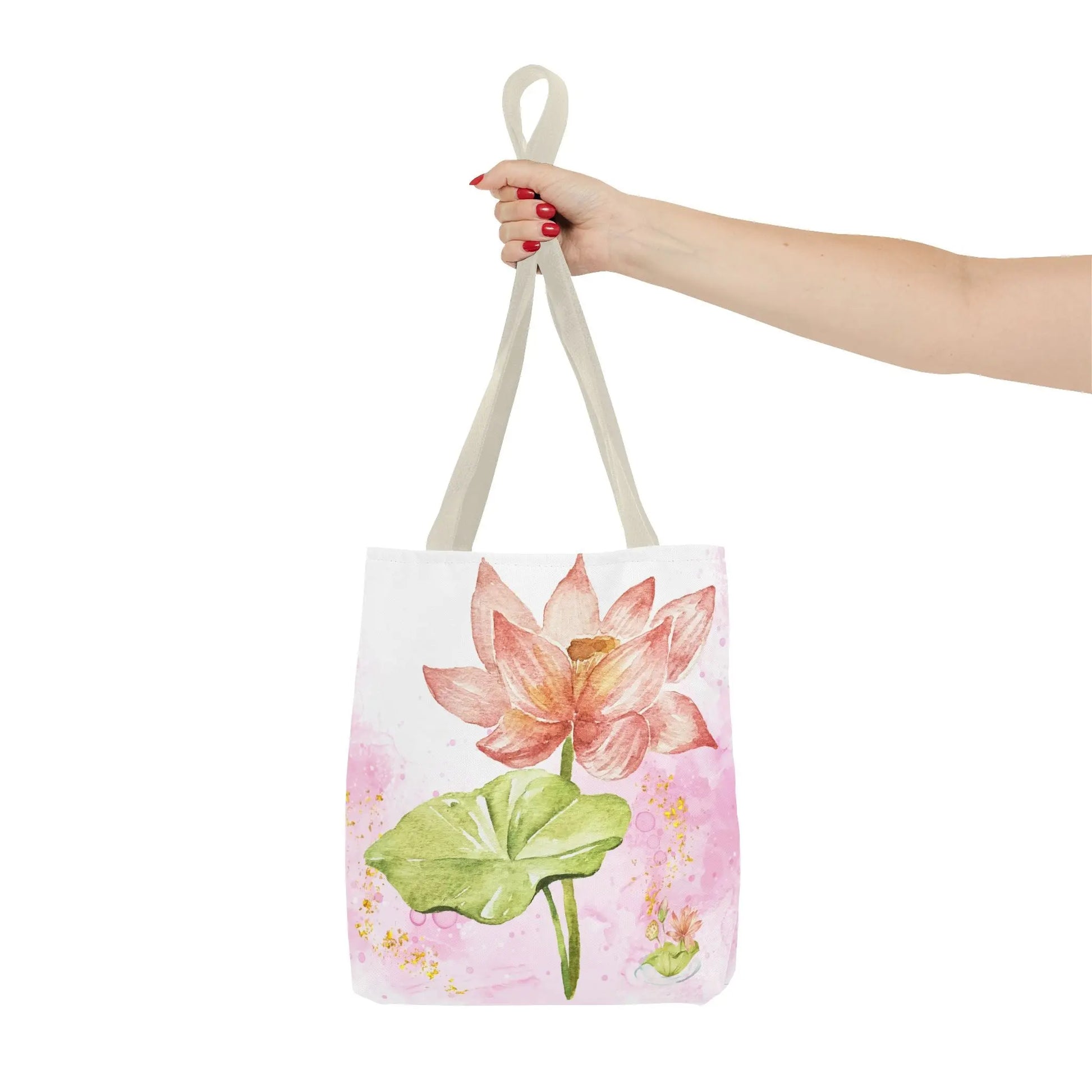 Lotusblume Polyester Tasche MFunke Shop