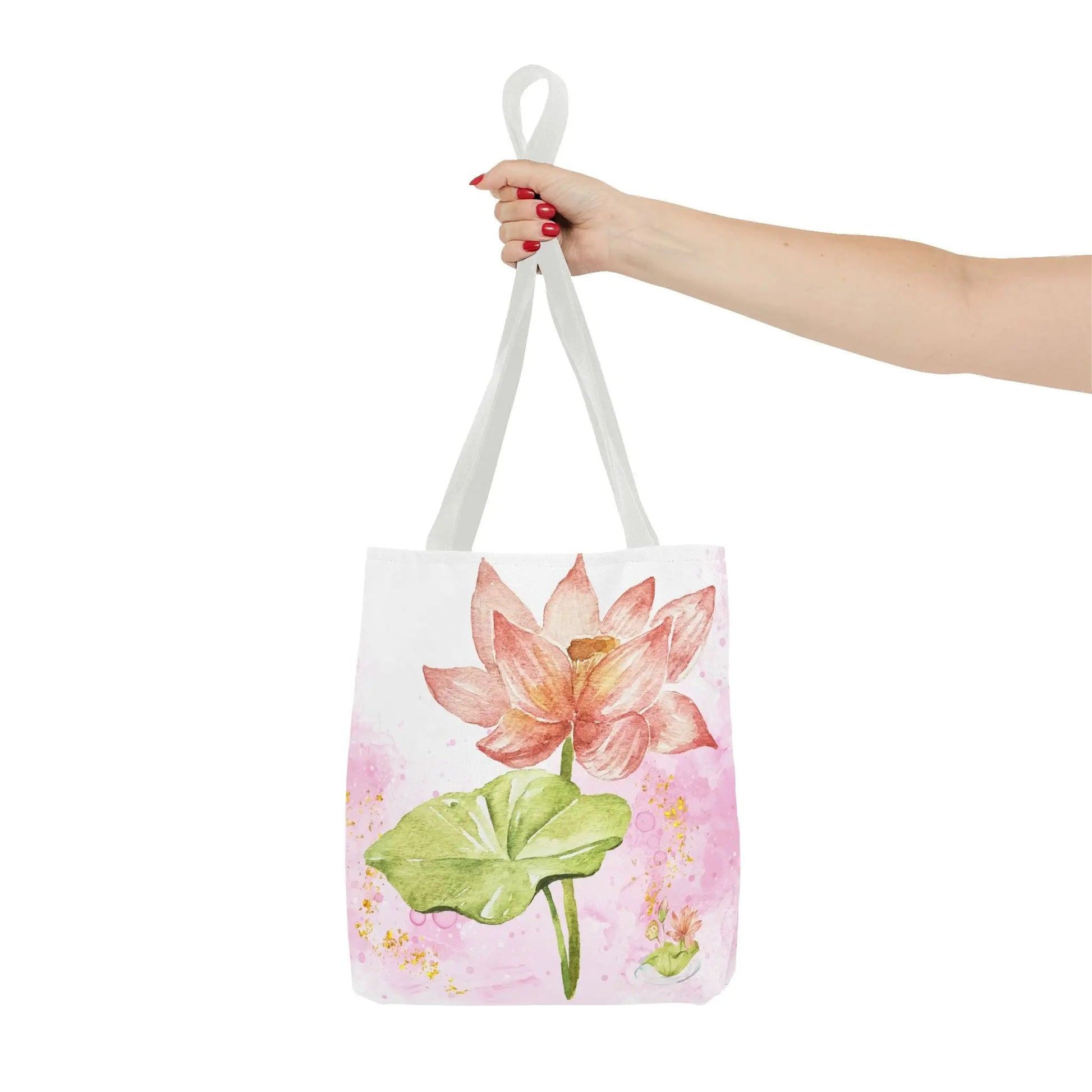 Lotusblume Polyester Tasche MFunke Shop