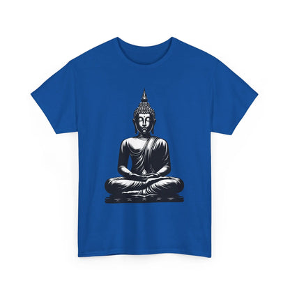 Buddha T-Shirt für Ruhe & Gelassenheit Unisex -  Dunkelblau MFunke Shop