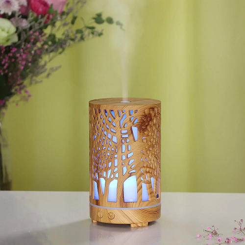 Aroma Diffuser Holzoptik Baumdesign MFunke