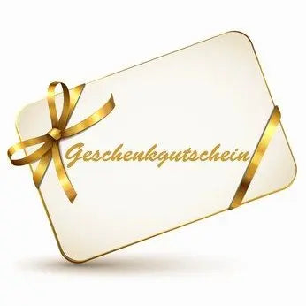 Abbildung eines Geschenkgutscheins mit goldener Schleife, nur als Beispielfoto